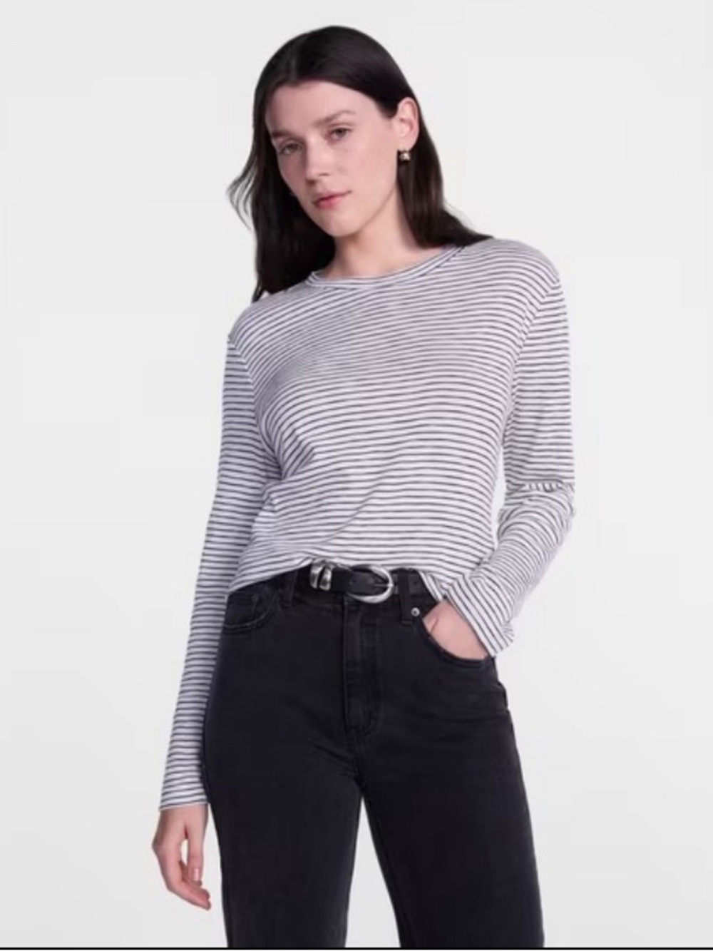 Scenario Women's Oversized Tee with Long Sleeves